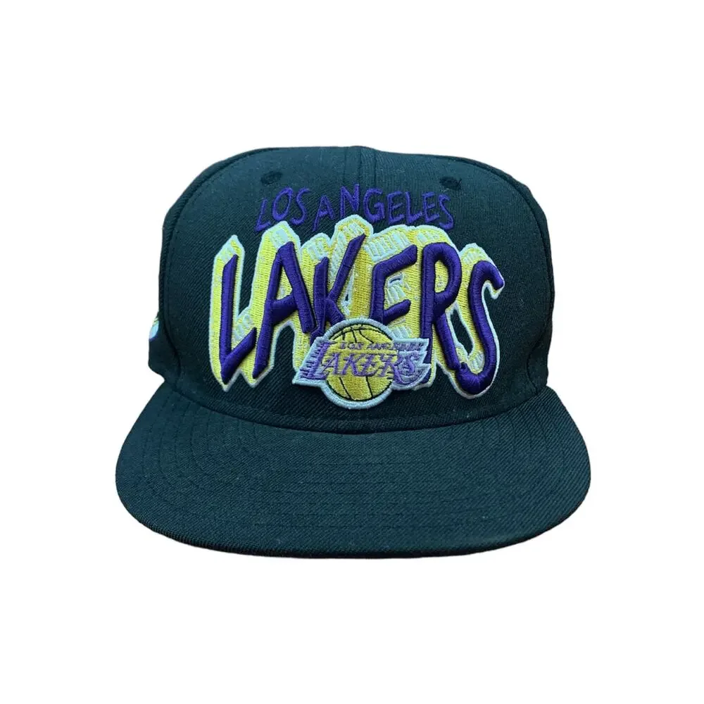 New Era 9Fifty Hardwood Classics Los Angeles Lakers Strapback Flat bill Hat